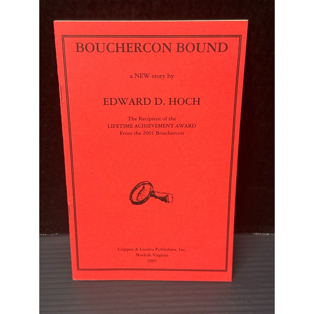 Boucheron Bound by Edward D Hoch - Crippen & Landru Chapbook 2001